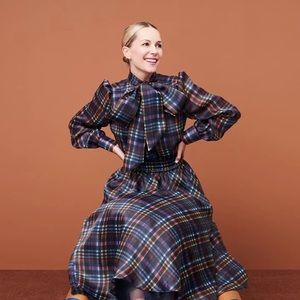 Halogen x Atlantic-Pacific Bow Collar Blouse